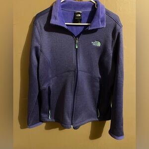 The north face purple coat NWOT